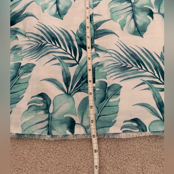 NWT Tommy Bahama Island Breeze Ruffle Sleeve linen dress, size Medium. - Picture 10 of 15